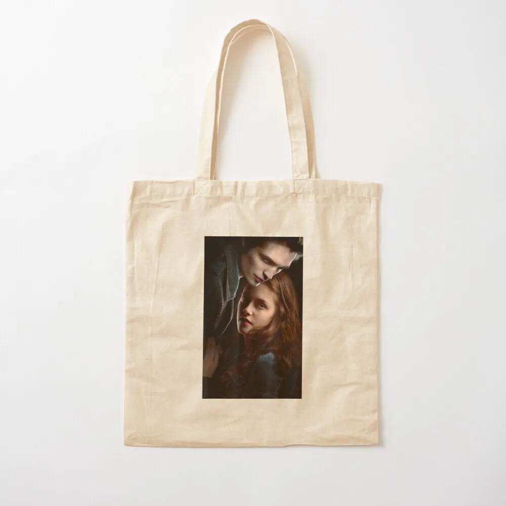 Twilight saga Edward and Bella vampires midnight sun Tote Bag cute pouch bag canvas bags Woman shopper bag
