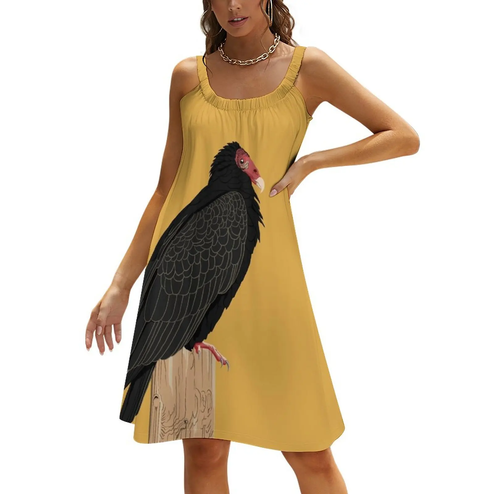 

Turkey Vulture Beach Sling Skirt Women's dress long dresses for women