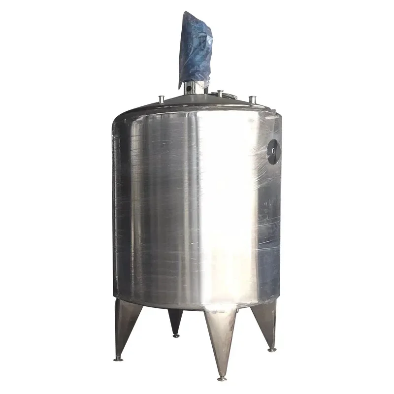 

Juice beverage sandwich steam heating cold and hot tank, all stainless steel food grade mixing tank, fluid equipment