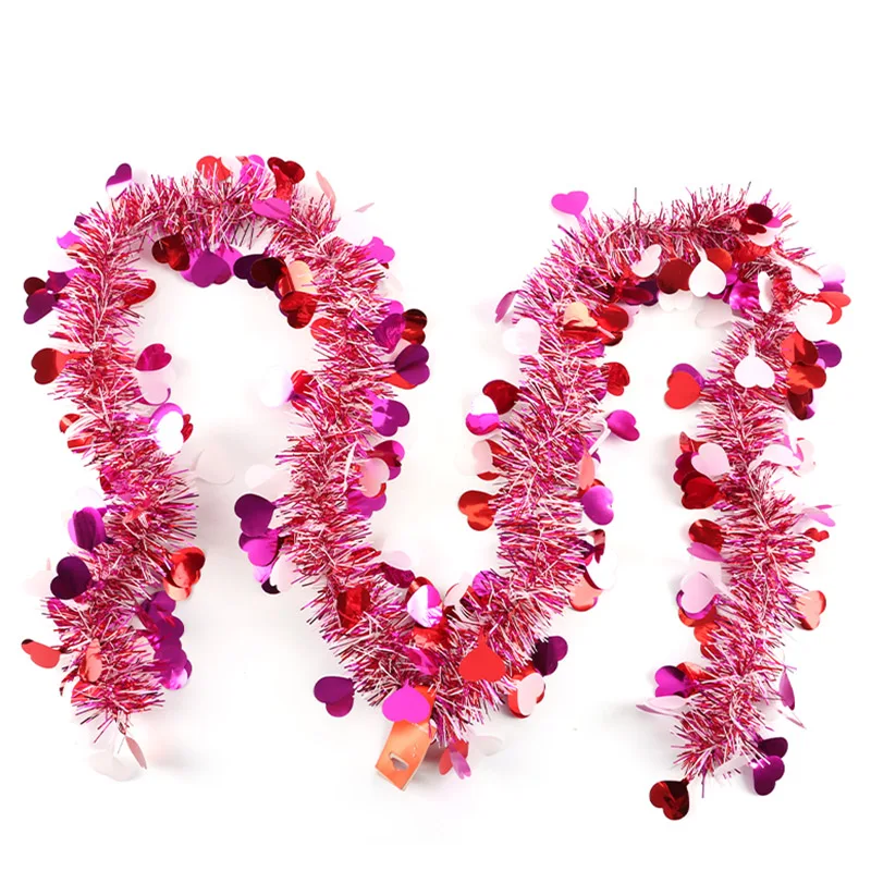 

(2 meters/roll)11.3cm Valentine's Day Love Flower Hairpin Festival Celebration Two Person World Romantic Design Room Atmosphere