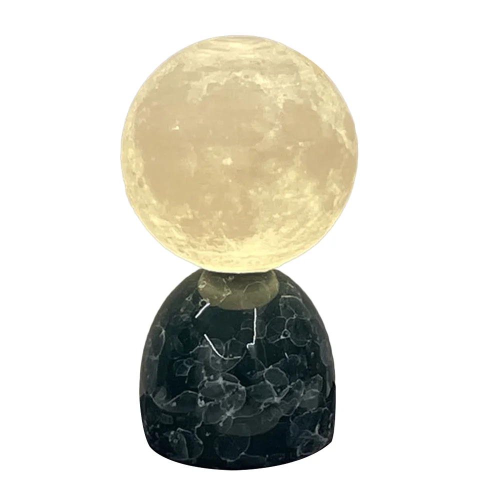 1 zestaw Lampka Księżycowa 3D Kreatywna Lampka Nocna do Sypialni Mała Lampka Księżycowa Dekoracyjny Prezent Urodzinowy Lampka Nocna na Stolik