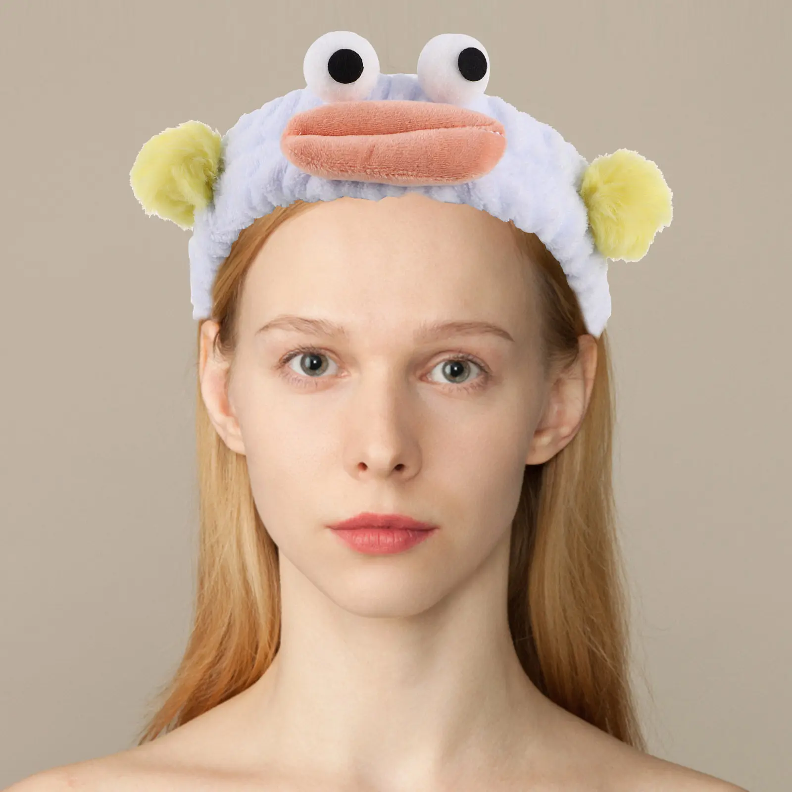faixa-de-cabelo-para-spa-com-desenho-de-monstro-de-olhos-grandes-e-boca-de-salsicha-elastica-e-macia-para-lavar-o-rosto-maquiagem-banho-e-acessorio-de-beleza-e-cuidados-com-a-pele