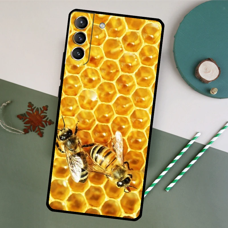 Bee Keeping Honey Bees Case For Samsung Galaxy S23 Ultra S8 S9 S10 S22 Plus Note 10 20 Ultra S20 FE S21 FE Cover