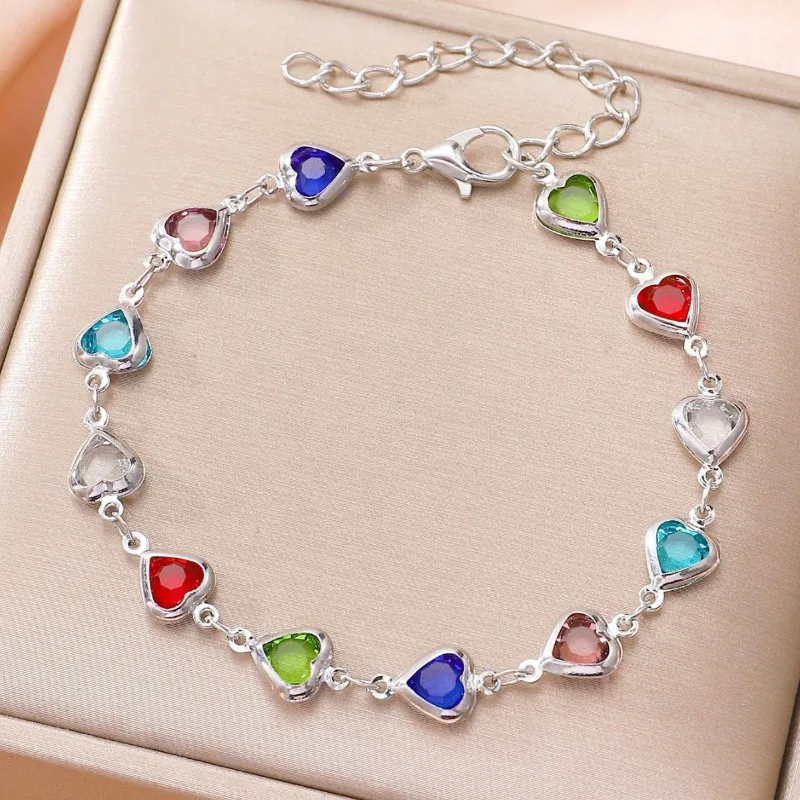 

Colorful Cute Daisy Bracelet for Women Hypoallergenic Creative Dainty Bracelets with Adjustable Chain Delicate Jewelry Gifts