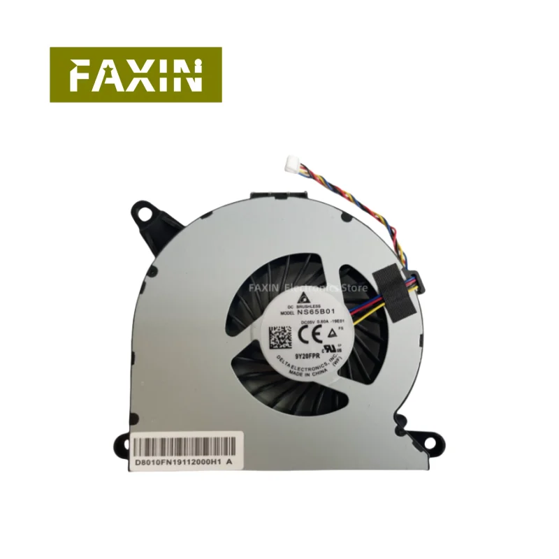 

Original used like new For Intel NUC10i3FNH NUC10i5FNH NUC10i7FNH NUC10 NS65B01 CPU Cooling Fan DC05V 0.60A 4PIN NEW 9Y20FPR