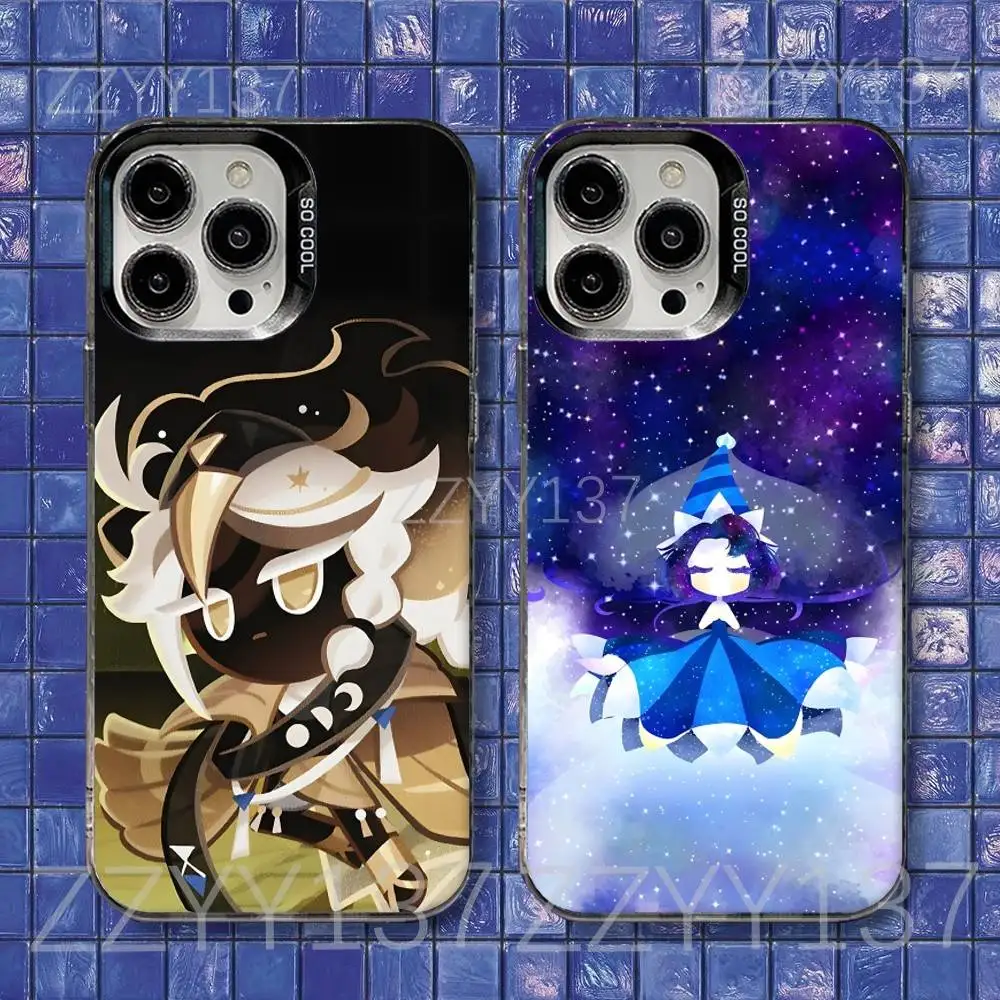 

Game Cookie Run Kingdom Phone Case For iPhone 16,15,14,13,12,11,8,7,Pro,Max,Plus,Mini,XS,SE Shockproof Matte Cover
