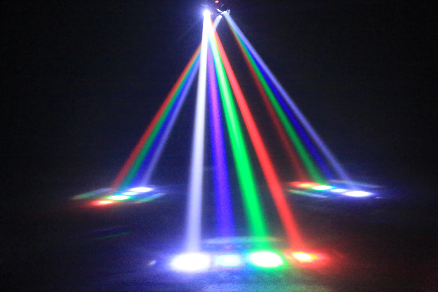 80W 6 Arms Disco Light Stage Lights Rgbw Stage  Led Moving Head Wash  for Dj Disco Stage Lighting Party