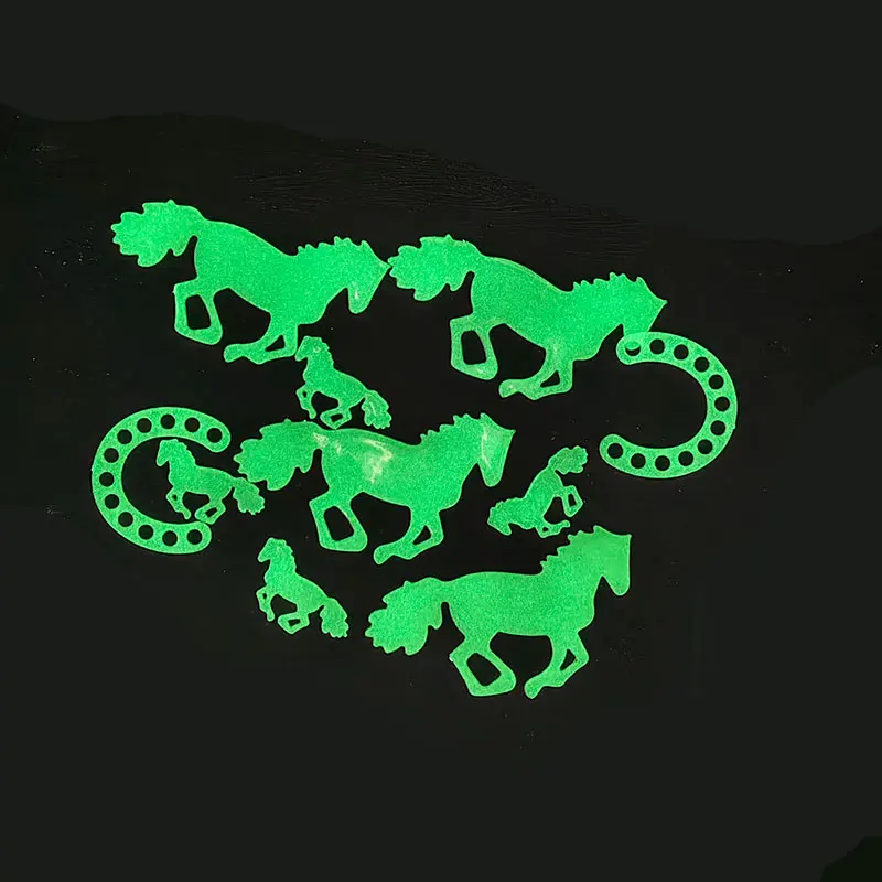 Luminous Wall Sticker Various Animals Pattern Glow in the Dark Room Decoration Fluorescent Decor Home and Garden