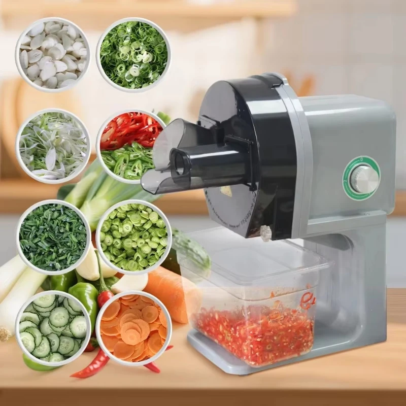 Stainless steel multifunctional vegetable and fruit chopper, suitable for bakeries and home kitchens