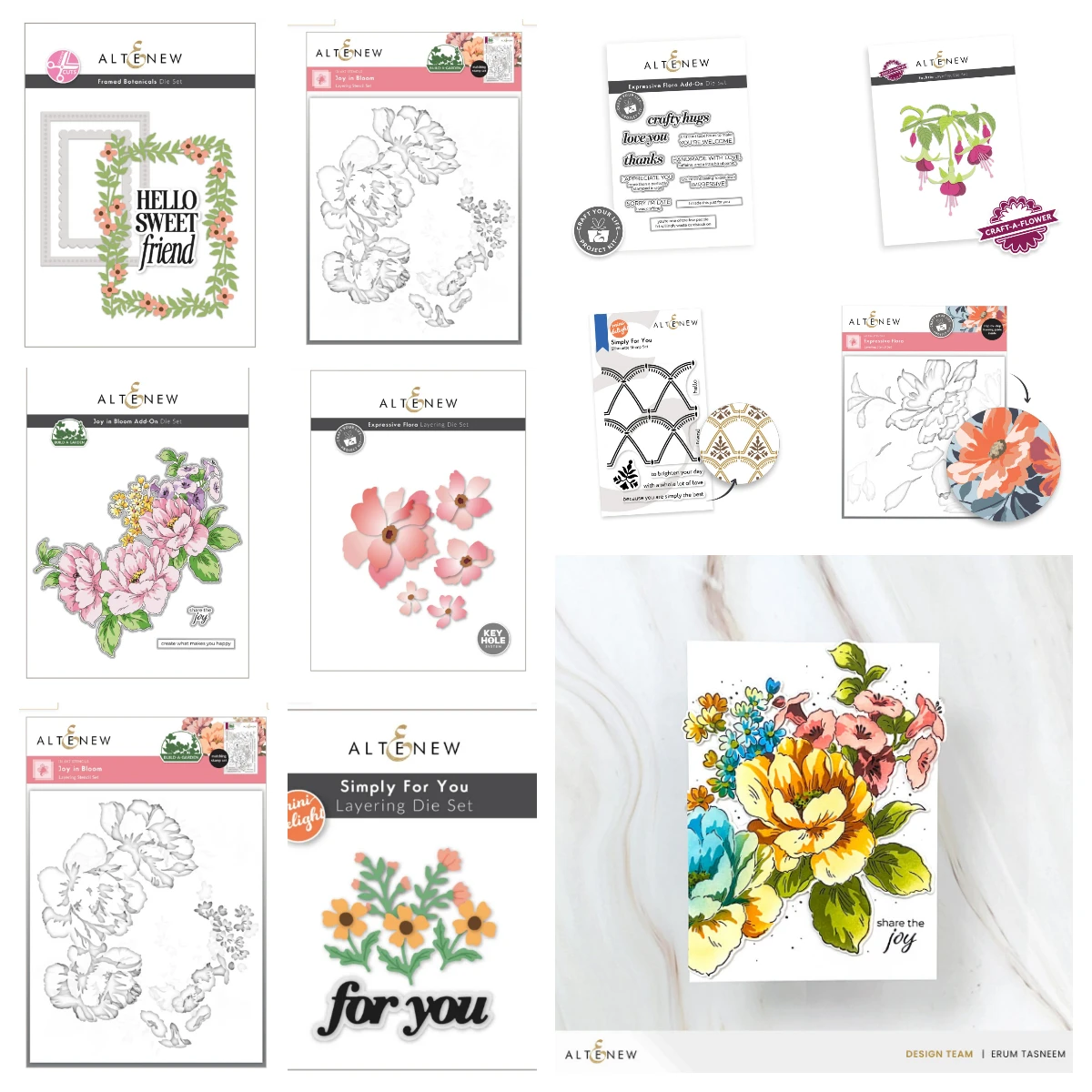 Floral Whisper Metall-Stanzformen, transparente Stempel, Schablonen für DIY-Fotoalben und Geburtstagskarten, Scrapbooking-Dekorationen, Neuheit 2026