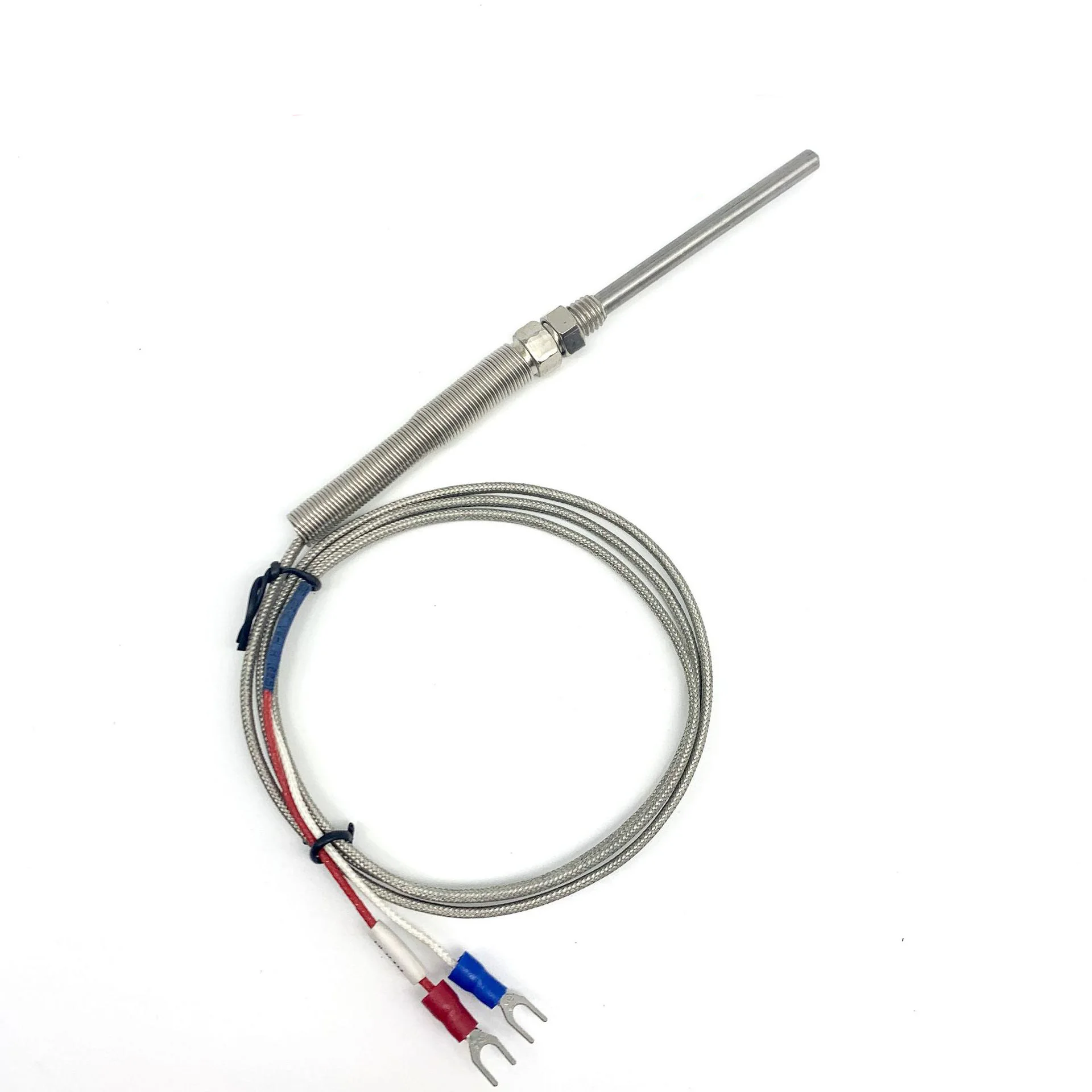3-Wire RTD PT100 PT1000 Temperature Sensor Probe 50mm 100mm Industrial Thermometer