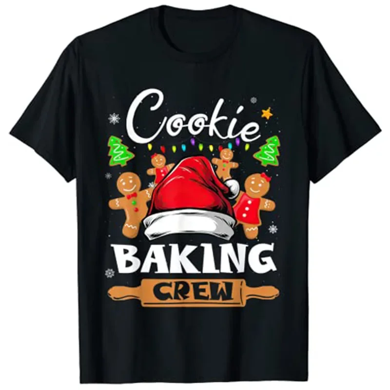 Funny-Nakatomi-Plaza Christmas Party 1988 Xmas Holiday Cookie Baking Crew Christmas Shirt Funny Gingerbread Girls T-Shirt 2024