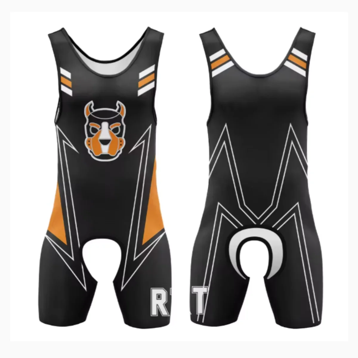 Summer Men's Wrestling Singlet Sexy Hollow Crotch Area Trainning One-Piece Powerlifting Sleeveless Gym Fitness Boxing Sportwear