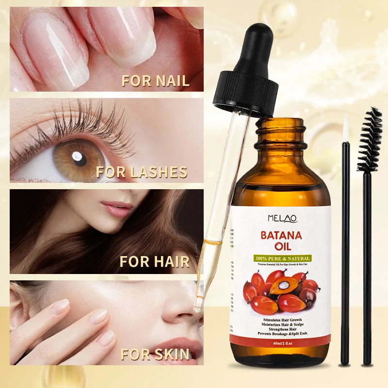 Batana Oil Hair Nourishing Serum Scalp Treatment Thickens Hair Promotes Growth Revitalizes Hair for Fuller Healthier Locks