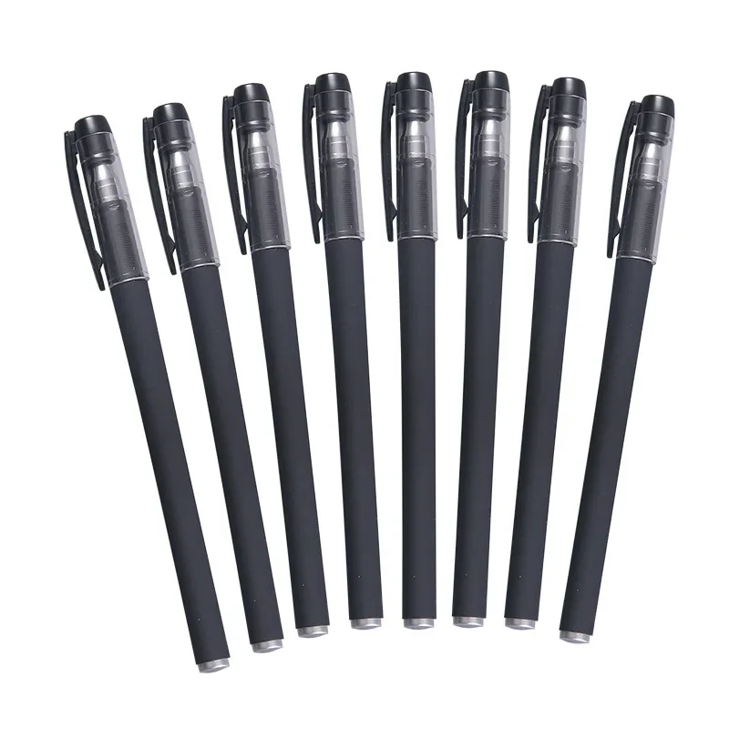 

Ручка-роллер, 50 шт., фирменная ручка, полностью матовая ручка на водной основе, 0,5 мм B