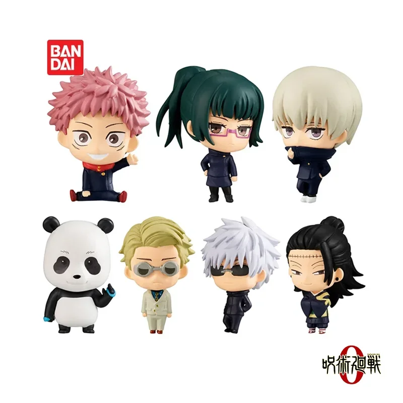 

BANDAI Jujutsu Kaisen ADVERGE аниме фигурки Satoru Gojo Itadori Yuji Geto Suguru в штучной упаковке яйцо экшн-фигурка модель игрушки