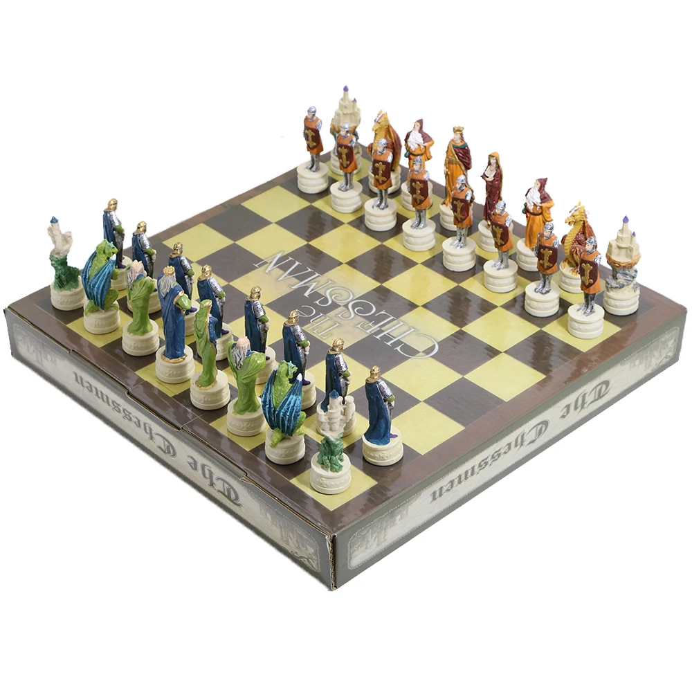 Medieval Dragon Knight Fantasy - đánh giá và giá Yearbook Board Game Theme