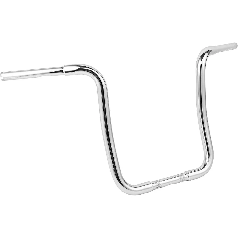 

Green-L Motorcycle Handlebars 1 1/4" Ape Hanger Fit for Sportster XL883 XL1200 Softail FLST FXST (Style A Chrome, 16" Rise)