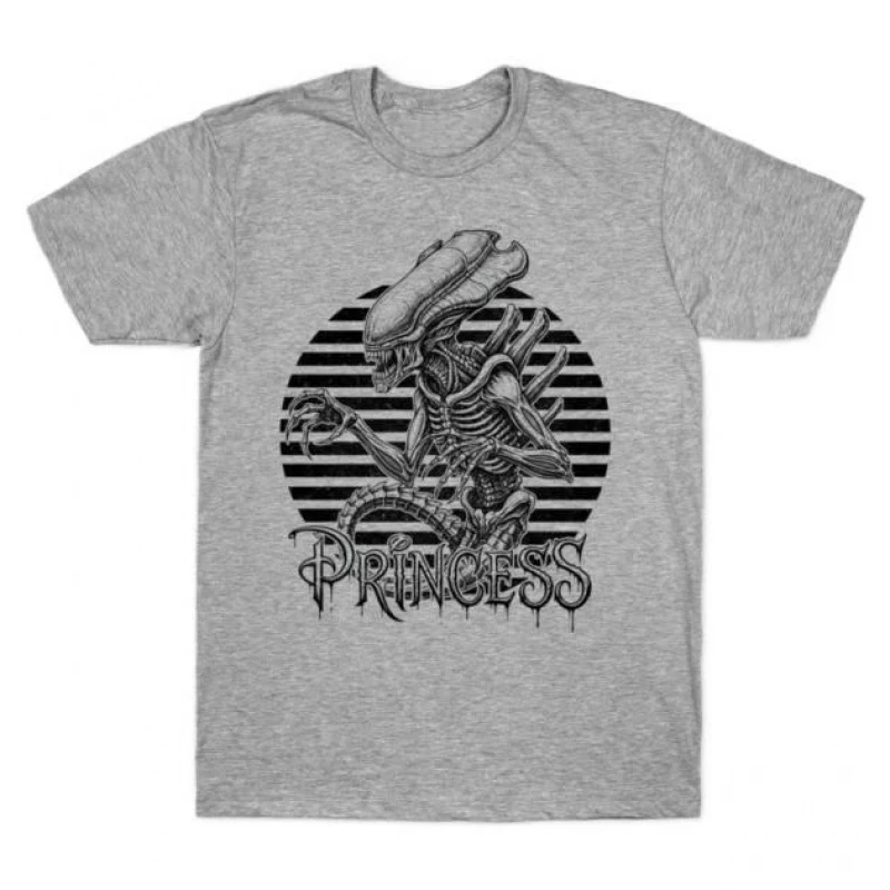 

Princess 0412 Xenomorp Horror movie Weyland Sci-Fic Alien Gift T-Shirt 100% cotton Short Sleeve Graphic clothes All size tops