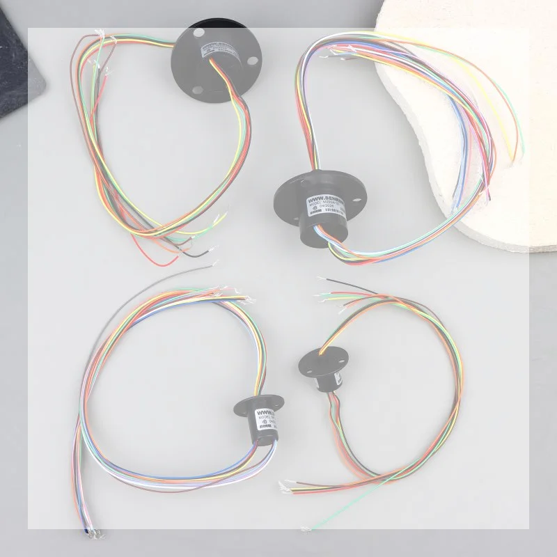 

RC Excavator Model Accessories Micro Rotary Slip Ring 6 Channel 12 Channel 2A 12.5mm 22mm Diameter