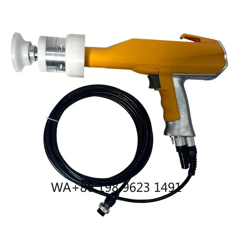 

Electrostatic rotating nozzle with high atomization, professional powder coating accessory for industrial metal spraying