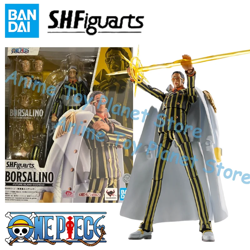 بانداي S.H.Figuarts SHF قطعة واحدة بورسالينو-جزيرة المستقبل Egghead-مجموعة نماذج شخصيات الحركة لعبة مجسمة هدية للأطفال #1
