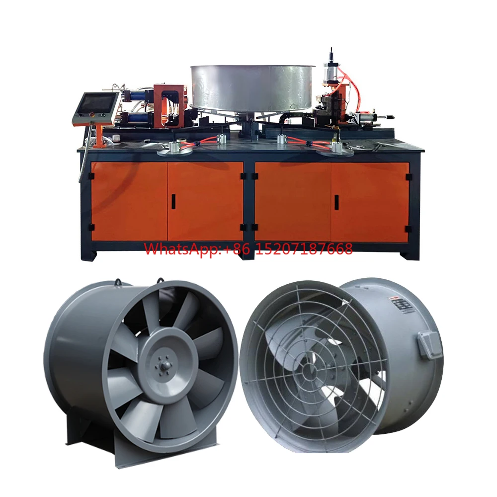 Efficient Axial Fan Flanging Machine for Flange Molding