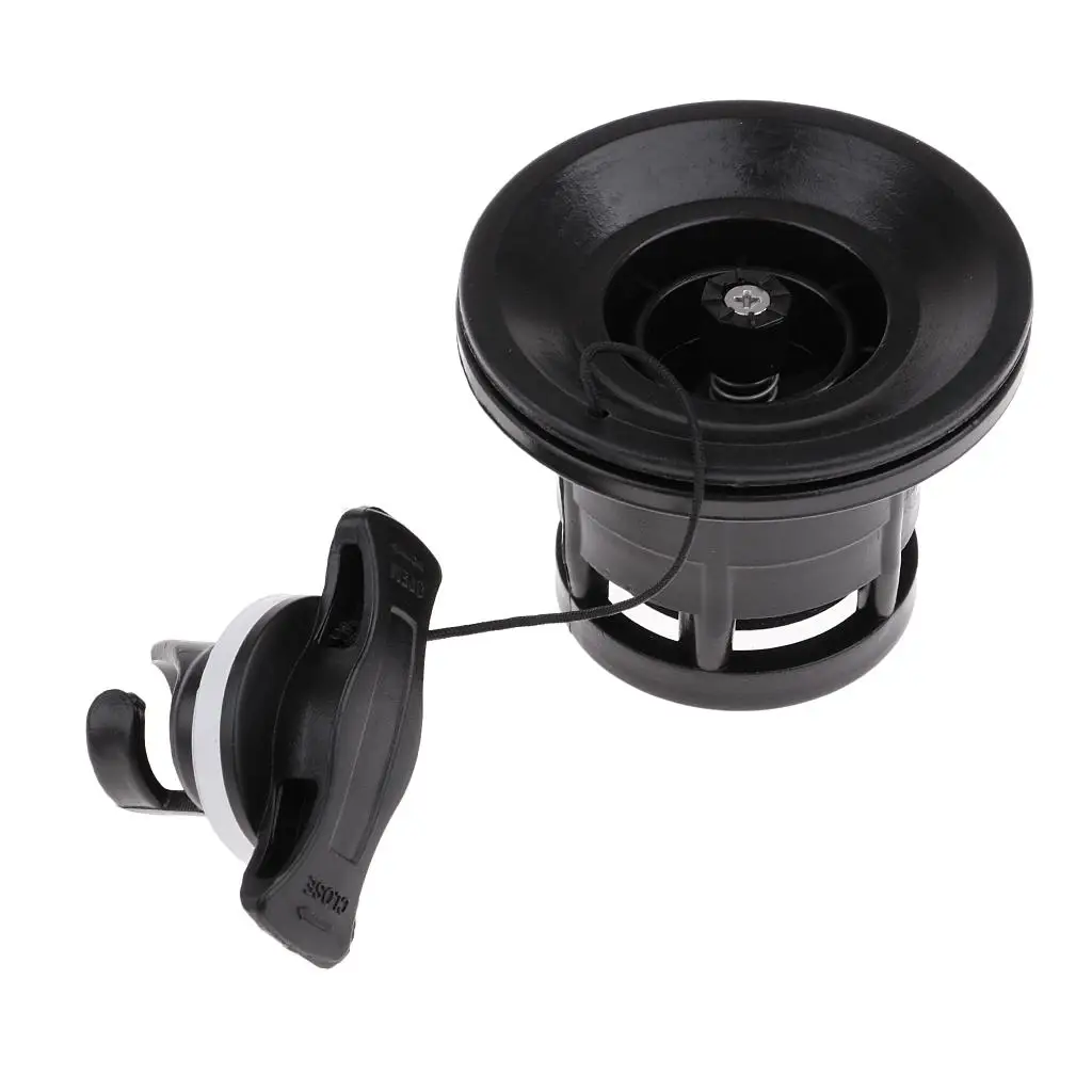 Válvulas de Ar com Tampa Adaptadora para Caiaques Infláveis, Barcos de Borracha, Botes e Rafting