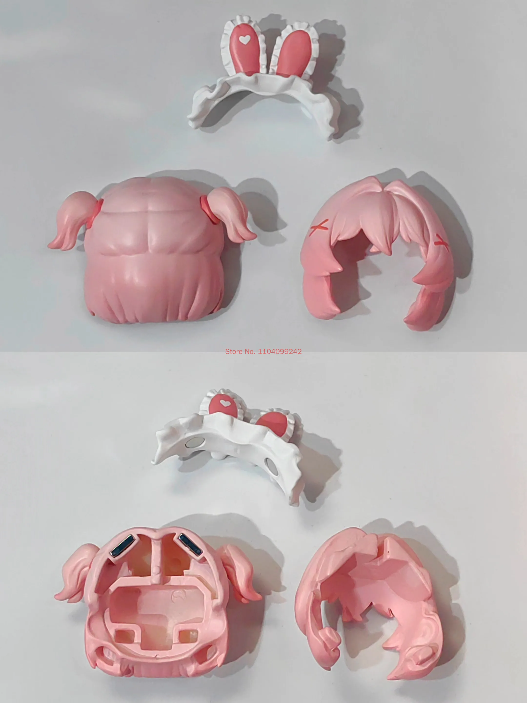 Advocate For Freedom 1/12 Scale Bjd Doll Head Shell Face Shell Blind Box Accessories Diy Doll Bjd Parts Collection Toys Gifts