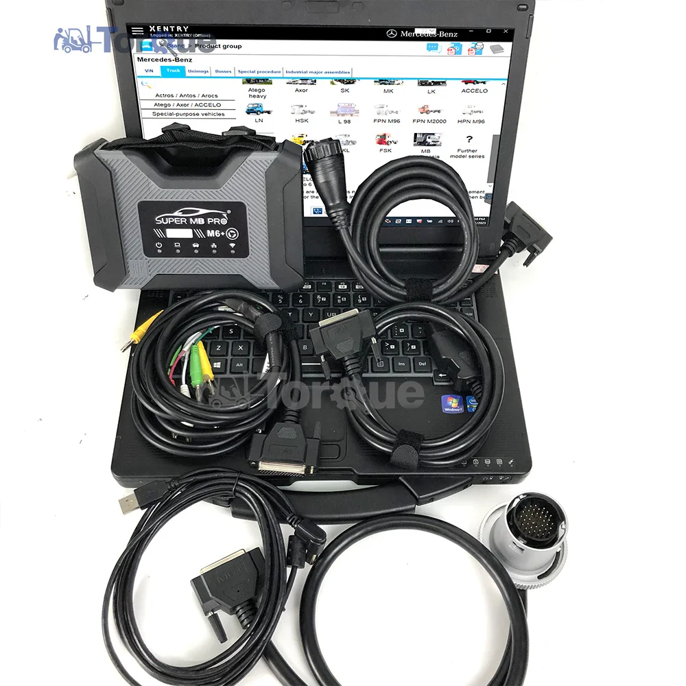 CF 53 laptop+Super MB pro M6 xentry MB car truck Diagnosis scanner tool star Full Configuration Work on Cars and Truck