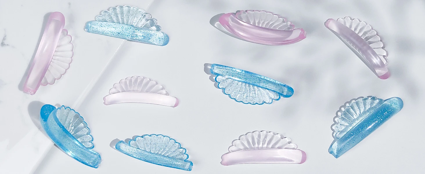PERMANIA 5 Paar C-Curl Silikon-Wimpernformer, Wiederverwendbare Wimpernlifting-Pads, Wimpernlifting-Werkzeug – Detail 4