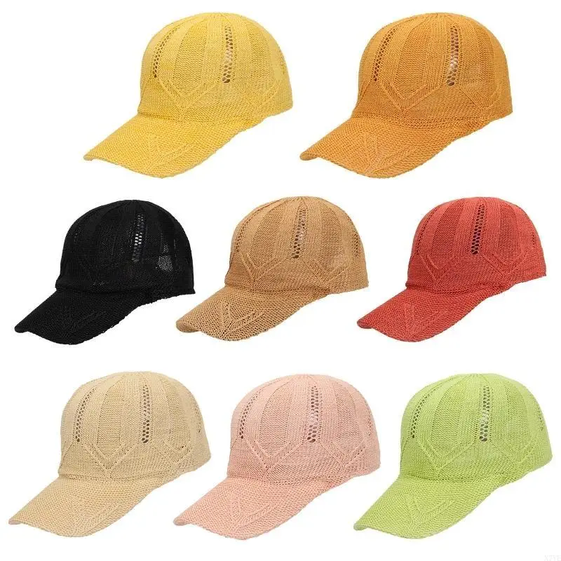 

N7YE Retro Mesh Sport Hollow Adjustable Baseball Sunscreen for Sport Holiday