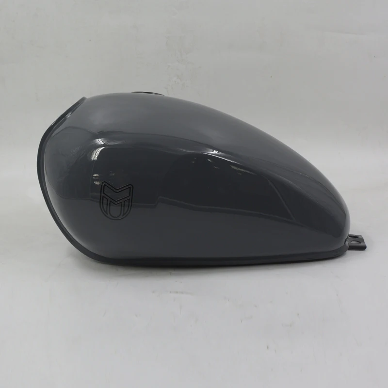 Motorcycle TANK - 12 LITRE - GLOSS GREY For MUTT Motorcycle Original Parts MPT-0346 - Image 4