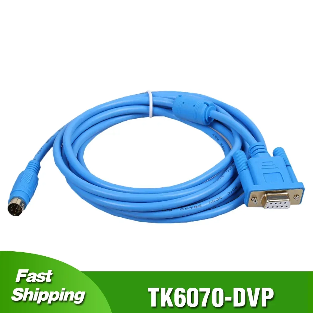 

TK6070-DVP Programming Cable for WEINVIEW TK6070 Touch Panel HMI and DVP PLC TK6070DVP