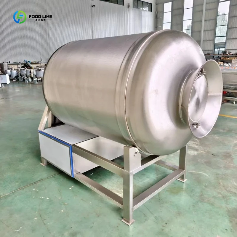 Industrial Vacuum Tumbling Machine Meat Marinating Tumbler for Meat Processing FL Customized