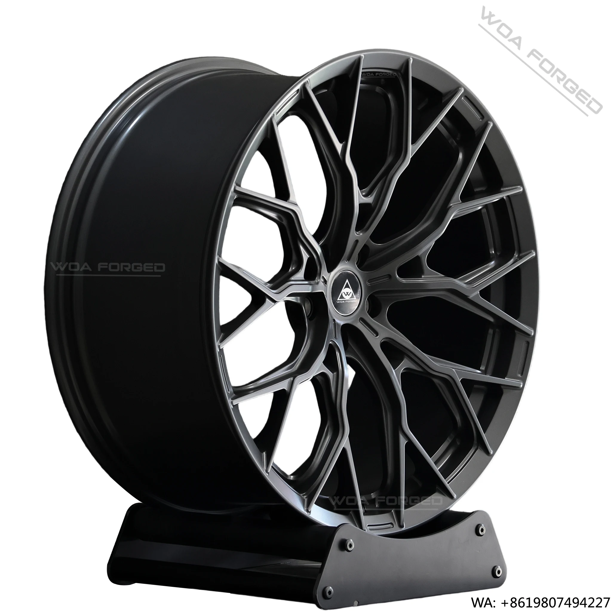 

5X120 Silver Aluminium Alloy Deep Sport Racing Car Rims Concave Modified Forged Wheel Hub for
