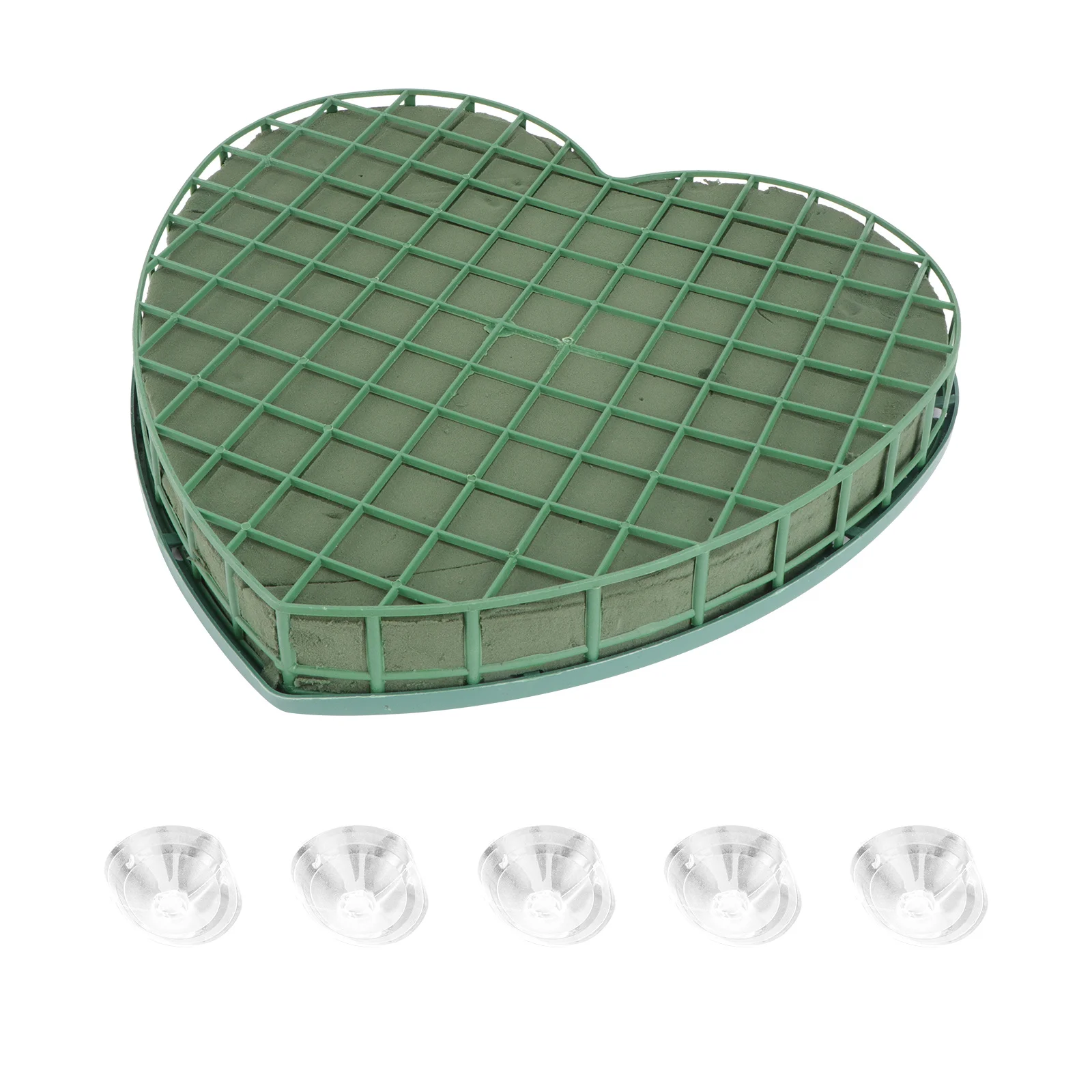 1 قطعة سيارة الزفاف الزهور الطين الأخضر حجم كبير DIY بها بنفسك زهرة رغوة لوحة شفط كأس مانعة للتسرب لحفل زفاف حفلة موسيقية عيد ميلاد ديكور #5