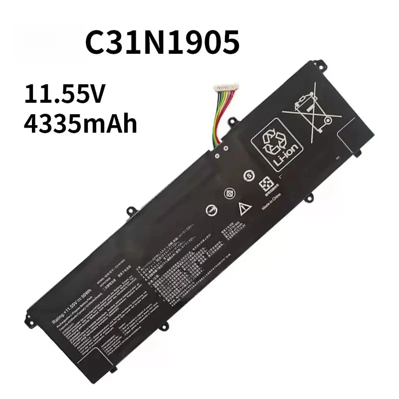 

Аккумулятор для ноутбука C31N1905 ASUS VivoBook S433F S433FL Adolbook adol14z adol14flc S4600F S5600F 4335 мАч