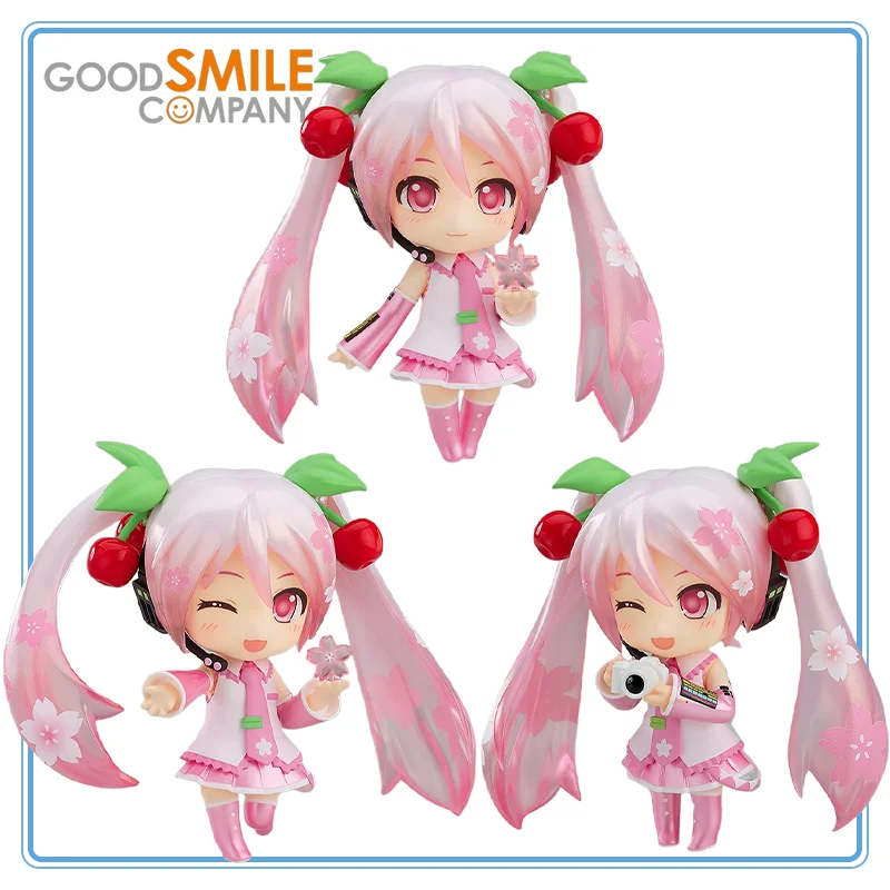 

GOOD SMILE COMPANY Оригинальный Vocaloid Hatsune Miku Nendoroid ( # 2749) Сакура, 2.0 Фигурка Модель Украшения Подарки Игрушки Модель