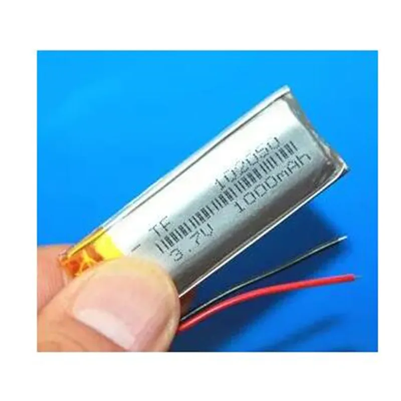 

2Pcs/Lot 102050 3.7V 1000Mah Polymer Lithium Ion Li-ion Li-po Rechargeable Battery For Microphone