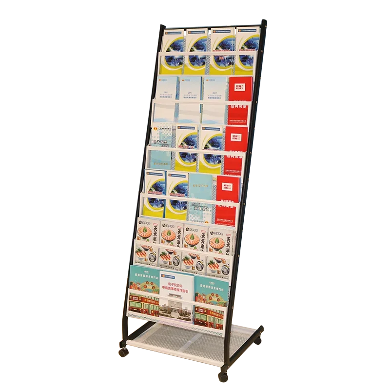 

Landing materials, leaflets, newspapers, booklets, display stands