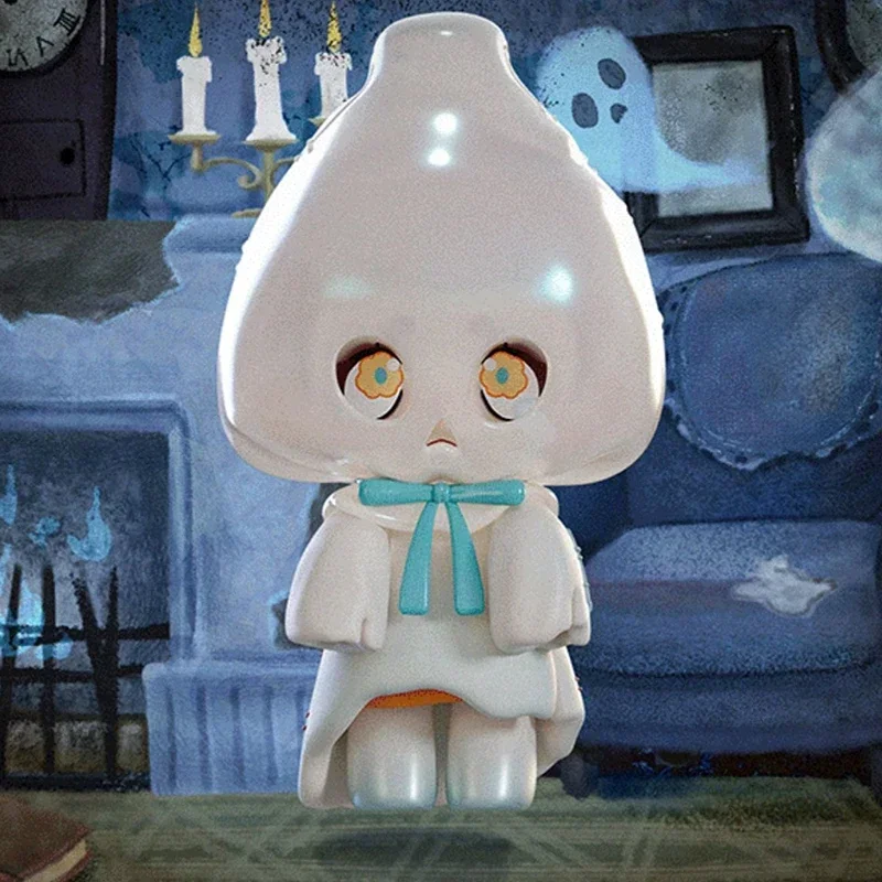 Kasa eu não um vilão série caixa cega acho saco caixa mistério brinquedos boneca bonito anime figura ornamentos de mesa presente coleção