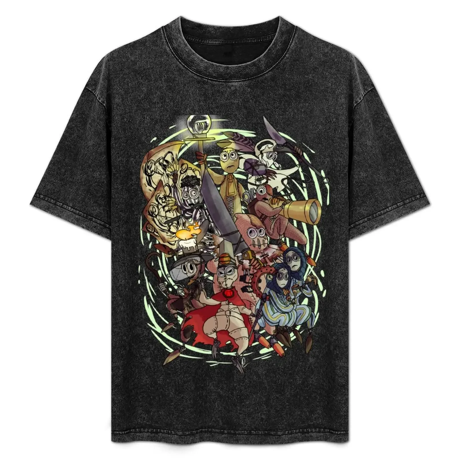 

Футболка Shane Acker's 9, летняя одежда, роскошная одежда, мужские футболки с короткими рукавами и лабубу