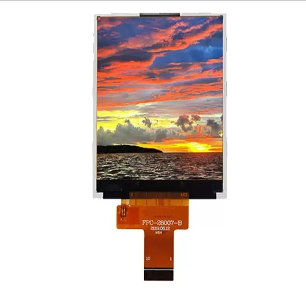 2.8 inch vertical screen TN 12-point direction 240 * 320 SPI LCD screen ST7789 screen resistive