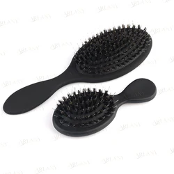 ARLANY Boar Bristle Hair Brush Nylon Teeth Matte Finish Hair Extension Brush for Women Brush Hair Styling Smoothing Detangling