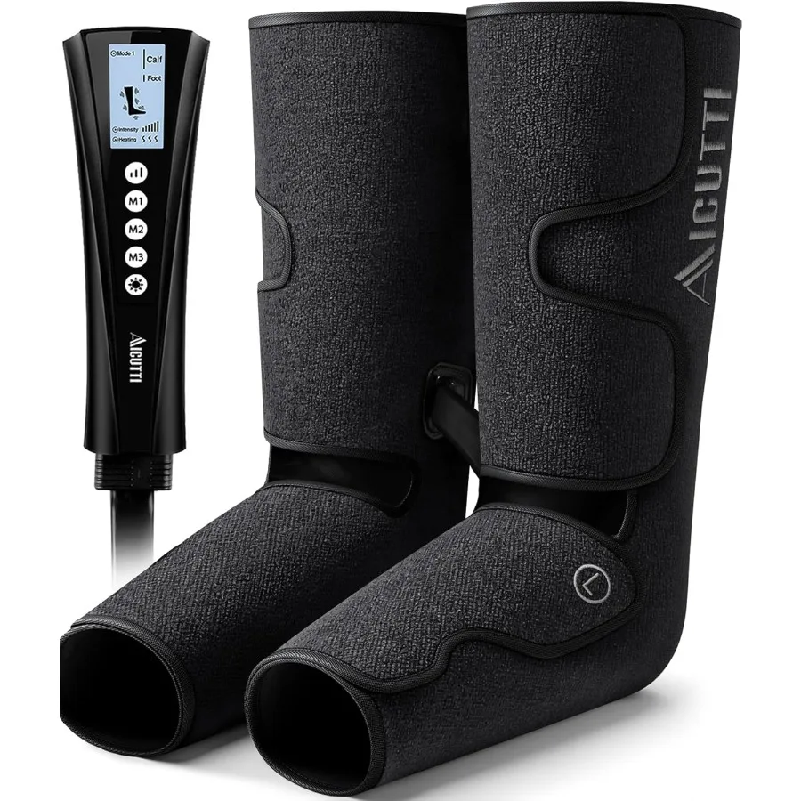 

Professional Air Compression Leg and Foot Massager with Heat for Relaxation and Recovery Ideal for Daily Use at Home Office or