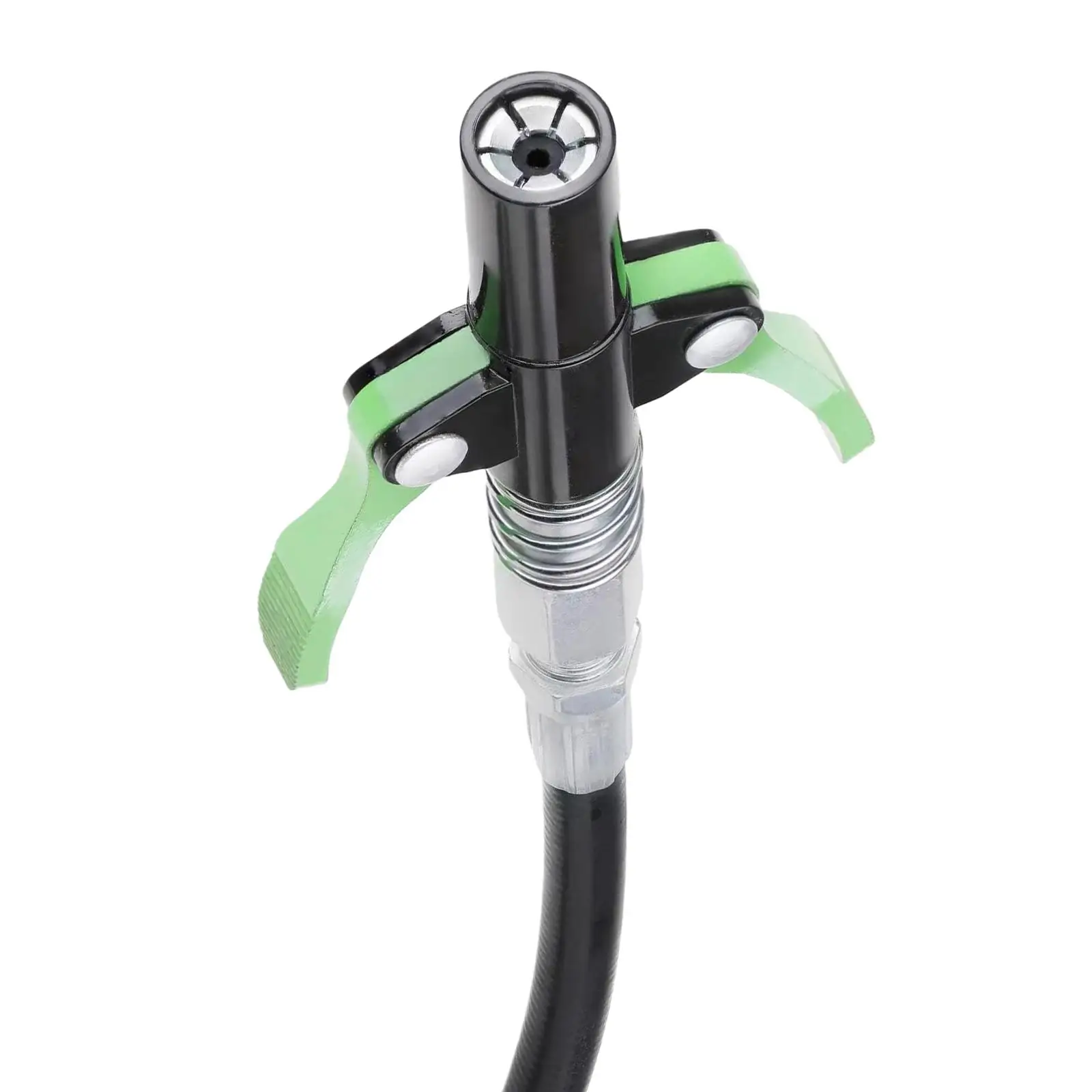 High Pressure greases Coupler Lock Clamp Type oil congestion Nozzle Metal Upgrade Easy to Push Double Handle Accessories Tip