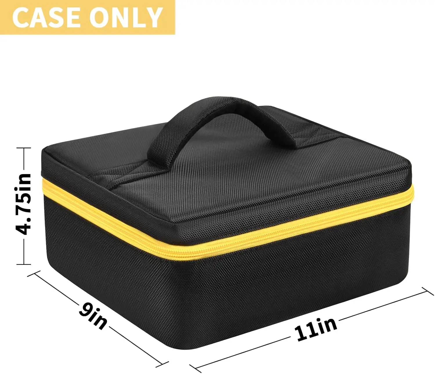 Tool Case Compatible with DEWALT 20V Max XR (DCW600B)/ for Makita XTR01Z 18V LXT Lithium-Ion Cordless Router, Sailcloth Storage