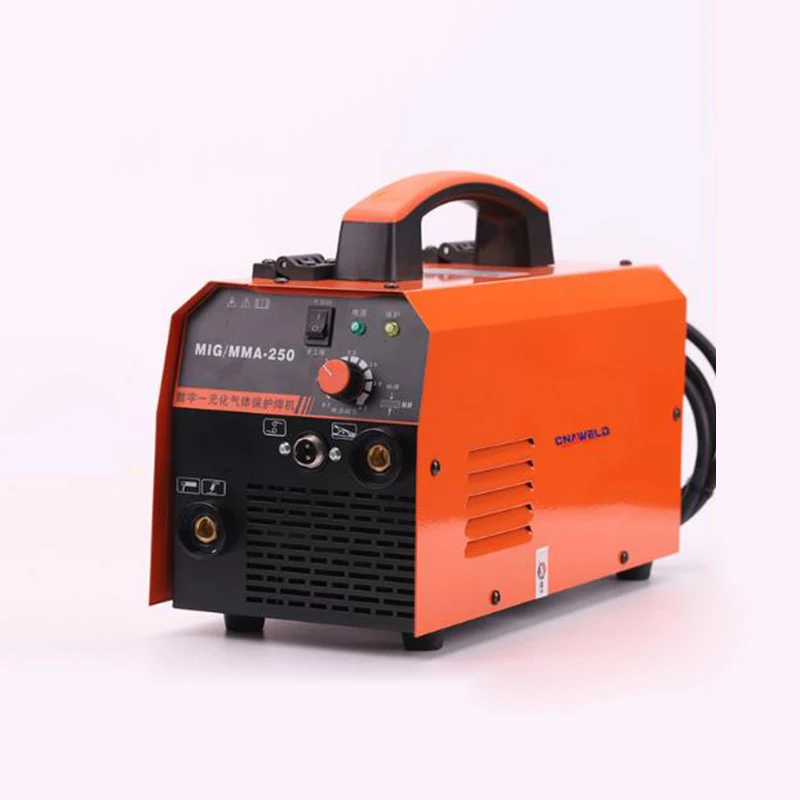 NB250 MIG Welder Machine arc welder MMA 2 in 1 No Gas MIG Welding gas welding equipment 220V