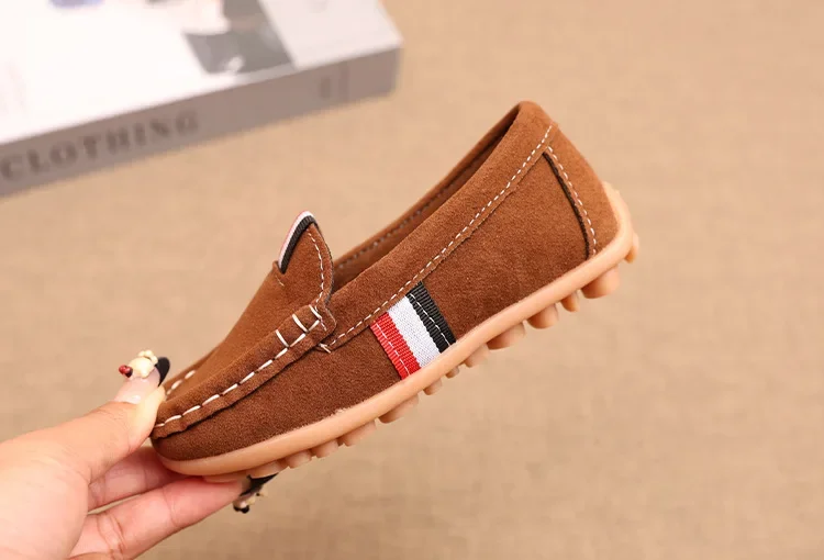 Kinder-Softloafer Frühling 2026 – Flache Schuhe für Baby-Jungen 1-10 Jahre, lässige Mokassins, rutschfeste Slipper, klassischer Freizeitschuh – Detail 12
